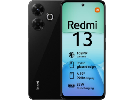 Smartphone Xiaomi Redmi 13 6GB/ 128GB/ 6.79'/ Negro Medianoche