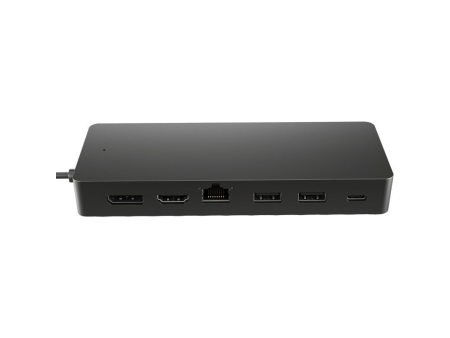 Docking USB Tipo-C HP 50H55UT/ 1xUSB Tipo-C/ 2xUSB/ 1xHDMI/ 1xDisplayPort/ 1xRJ45/ 1xUSB Tipo-C PD/ Negro y Azul