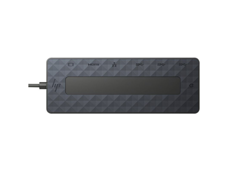 Docking USB Tipo-C HP 50H55UT/ 1xUSB Tipo-C/ 2xUSB/ 1xHDMI/ 1xDisplayPort/ 1xRJ45/ 1xUSB Tipo-C PD/ Negro y Azul