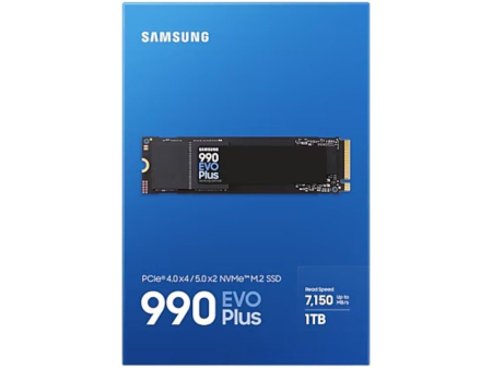 Disco SSD Samsung 990 EVO Plus 1TB/ M.2 2280 PCIe 5.0/ Compatible con PS5 y PC/ Full Capacity