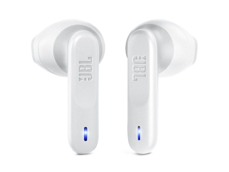 Auriculares Bluetooth JBL Vibe Flex con estuche de carga/ Autonomía 8h/ Blancos