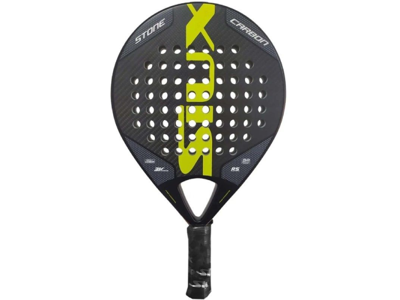 Pala de Pádel Siux Stone Carbon 3K/ Amarilla y Negra