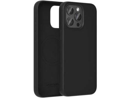 Funda Silicona con Magsafe Vention KUDB0-30/ Compatible con iPhone 13 Pro/ Negro