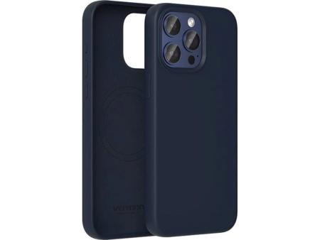 Funda Silicona con Magsafe Vention KUEL0-10/ Compatible con iPhone 14/ Azul Medianoche