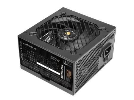 Fuente de Alimentación Mars Gaming MPB550SI/ 550W/ Ventilador 12cm/ 80 Plus Bronze