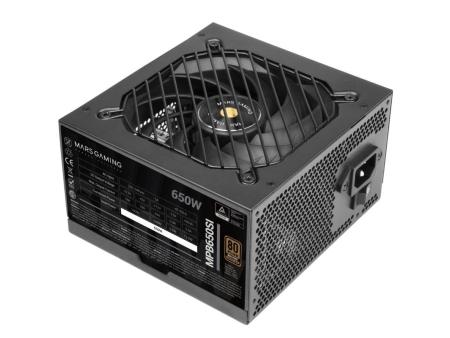 Fuente de Alimentación Mars Gaming MPB650SI/ 650W/ Ventilador 12cm/ 80 Plus Bronze