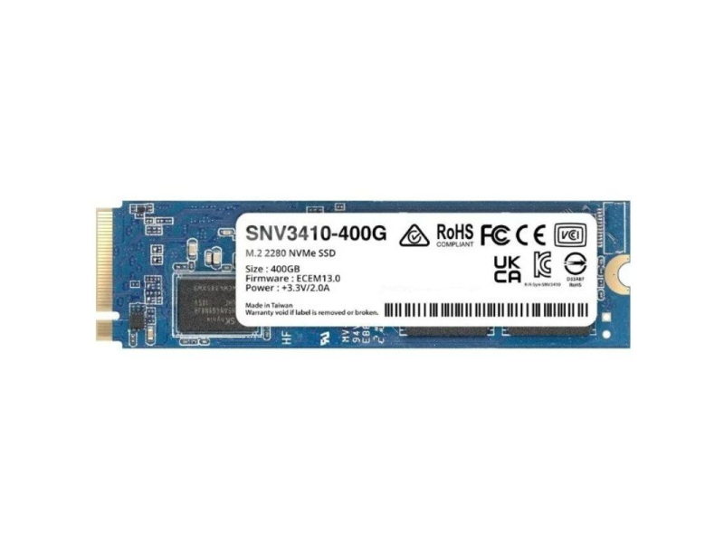 Disco SSD Synology SNV3410 800GB/ M.2 2280 PCIe NVMe