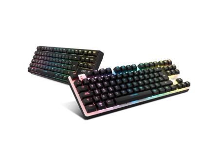 Teclado Gaming Mecánico Krom Kernel Pro/ Negro y Blanco