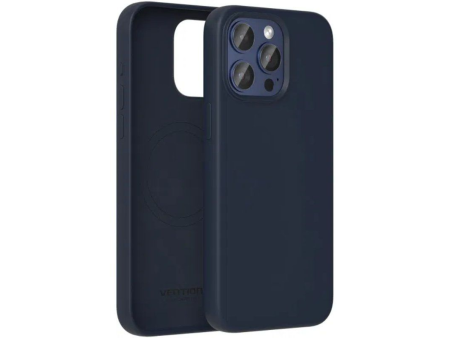 Funda Silicona con Magsafe Vention KUDL0-40/ Compatible con iPhone 13 Pro Max/ Azul