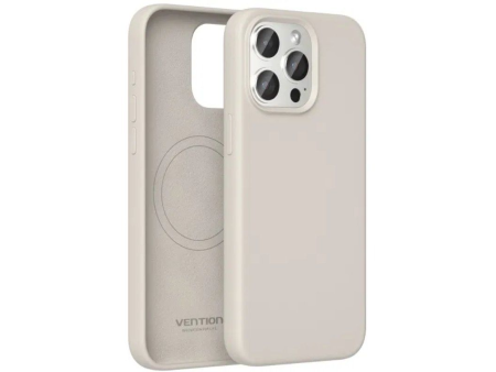 Funda Silicona con Magsafe Vention KUDM0-20/ Compatible con iPhone 13 Mini/ Gris