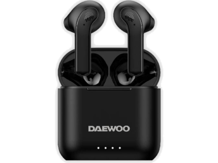 Auriculares Bluetooth Daewoo DW2020 con estuche de carga/ Autonomía 5h/ Negros