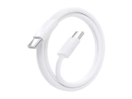 Cable USB 2.0 Aisens A107-0855/ USB Tipo-C Macho - USB Macho/ Hasta 60W/ 480Mbps/ 1m/ Blanco