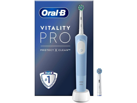 Cepillo Dental Braun Oral-B Vitality Pro/ Incluye 1 recambio/ Azul