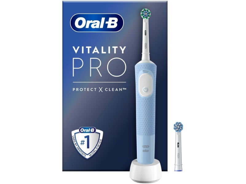 Cepillo Dental Braun Oral-B Vitality Pro/ Incluye 1 recambio/ Azul