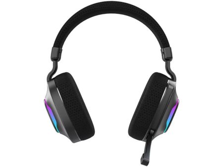 Auriculares Gaming con Micrófono Hiditec Vortex ARGB/ Jack 3.5/ Bluetooth/ Negros