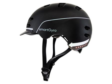 Casco para Adulto SmartGyro Helmet/ Tamaño L/ Negro