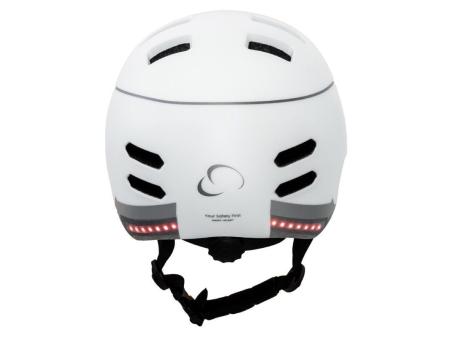 Casco para Adulto SmartGyro Helmet/ Tamaño L/ Blanco