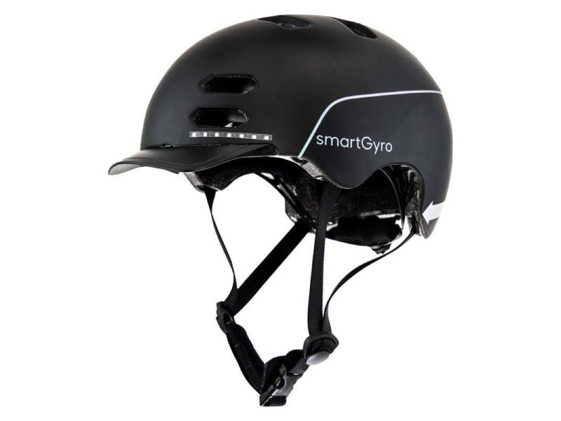 Casco para Adulto SmartGyro Helmet/ Tamaño M/ Negro