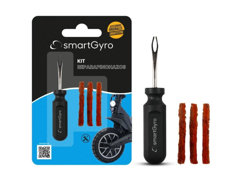 Kit Repara Pinchazos SmartGyro SG27-412 para Ruedas Neumáticas Tubeless