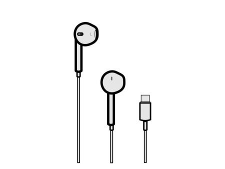 Auriculares Apple Earpods USB-C con Mando y Microfono - MTJY3ZM/A