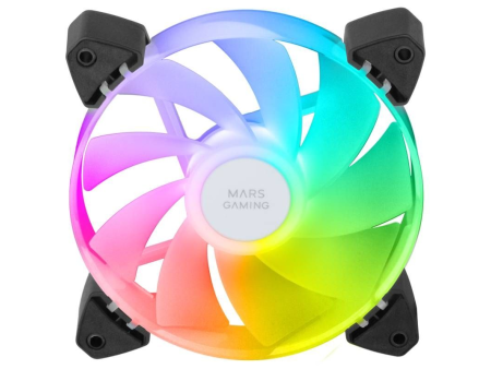 Pack 3 Ventiladores Invertidos Mars Gaming MF-3AR/ 12cm/ ARGB