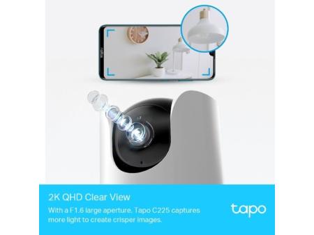 Cámara de Videovigilancia TP-Link Tapo C225/ 120º/ Visión Nocturna/ Control desde APP