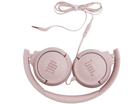 Auriculares JBL Tune 500/ con Micrófono/ Jack 3.5/ Rosas