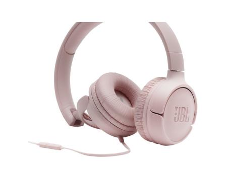 Auriculares JBL Tune 500/ con Micrófono/ Jack 3.5/ Rosas