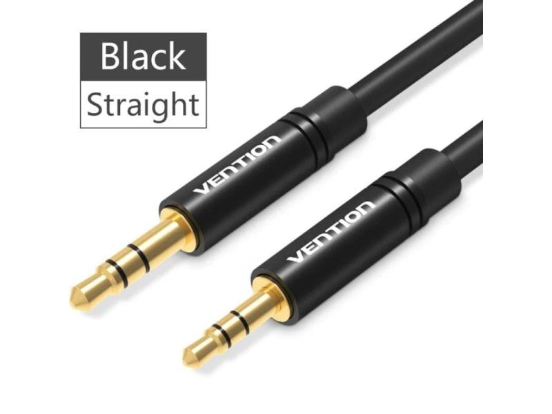 Cable Estéreo Vention BALBD/ Jack 3.5 Macho - Jack 2.5 Hembra/ 50cm/ Negro