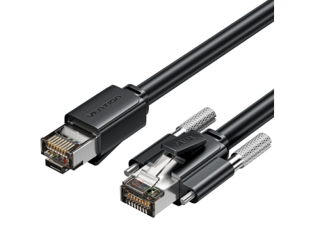 Cable de Red RJ45 SFTP Vention IBUBD Cat.6/ 50cm/ Negro