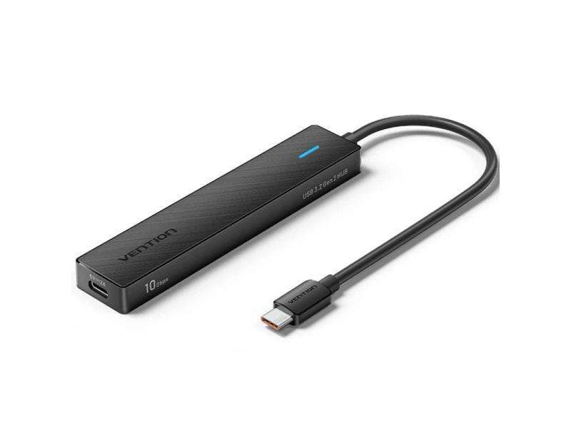 Hub USB Tipo-C 3.2 Vention CHYBB/ 2xUSB Tipo-C 3.2/ 2xUSB 3.2/ 1xUSB Tipo-C/ 15cm