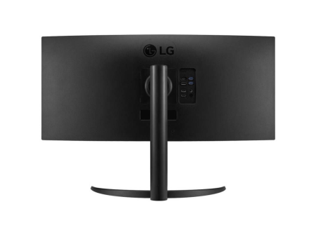 Monitor Profesional Ultrapanorámico Curvo LG 34WR55QK-B 34'/ WQHD/ Regulable en altura/ Negro