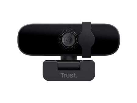 Webcam Trust Tanor/ Enfoque Automático/ 1920 x 1080 Full HD