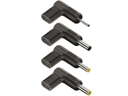 Pack 4 Clavijas para Portátil Acer NGS BUD-AC/ DC - USB Tipo-C