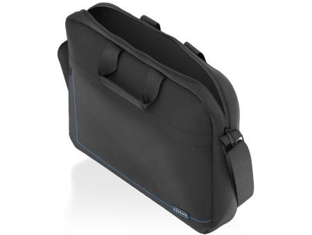 Maletín Aisens ASBG-BC022-BK para Portátiles hasta 15.6'/ Negro