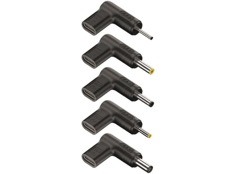 Pack 5 Clavijas para Portátil Asus NGS BUD-AS/ DC - USB Tipo-C