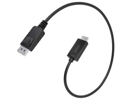 Cable Conversor Aisens A125-0891/ Displayport Macho - HDMI Macho/ 60cm/ Negro