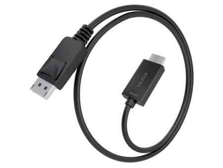 Cable Conversor Aisens A125-0892/ Displayport Macho - HDMI Macho/ 1m/ Negro