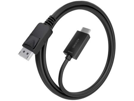 Cable Conversor Aisens A125-0894/ Displayport Macho - HDMI Macho/ 2m/ Negro