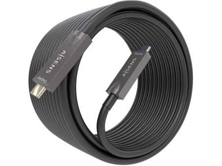 Cable USB 3.1 Tipo-C Aisens A157-0883/ USB Tipo-C Macho - USB Tipo-C Macho/ Hasta 60W/ 10Gbps/ 15m/ Negro