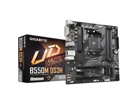 Placa Base Gigabyte B550M DS3H Socket AM4/ Micro ATX