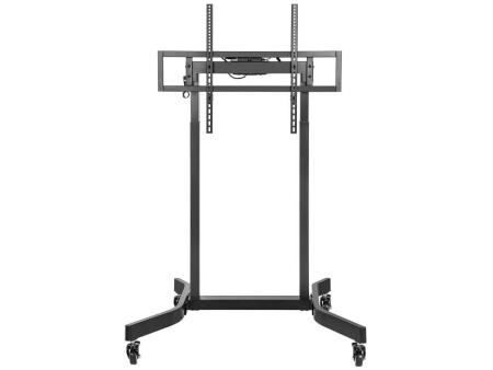 Soporte de Suelo Motorizado con Ruedas Aisens FTF100E-271 para TV de 55-100'/ hasta 120kg