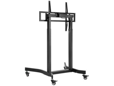 Soporte de Suelo Motorizado con Ruedas Aisens FTF100E-271 para TV de 55-100'/ hasta 120kg