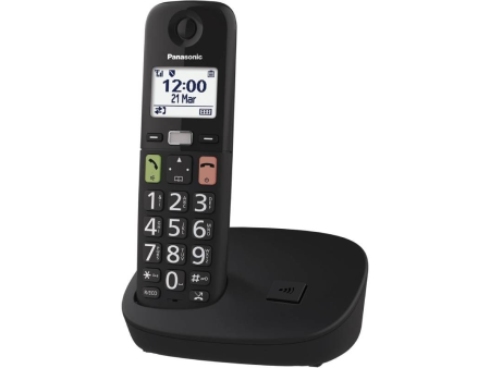 Teléfono Inalámbrico Panasonic KX-TGU110/ Negro