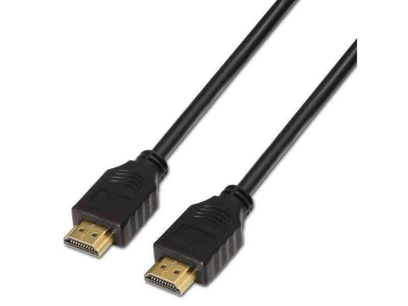 Cable HDMI 1.4 Aisens A119-0097/ HDMI Macho - HDMI Macho/ Hasta 10W/ 720Mbps/ 7m/ Negro