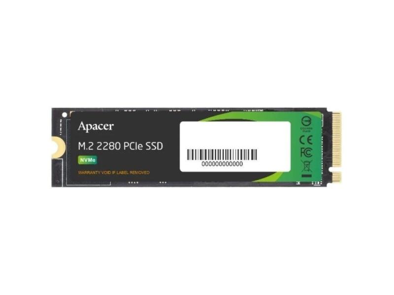 Disco SSD Apacer AS2280P4U 1TB/ M.2 2280 PCIe/ Full Capacity