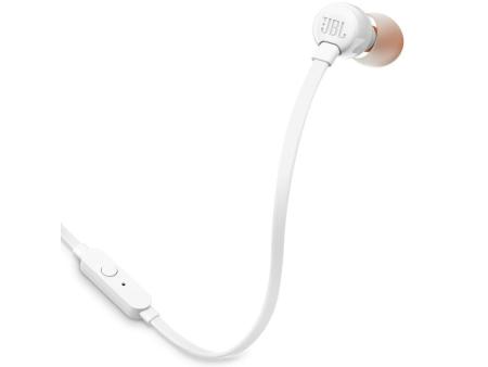 Auriculares Intrauditivos JBL Tune 160/ con Micrófono/ Jack 3.5/ Blancos