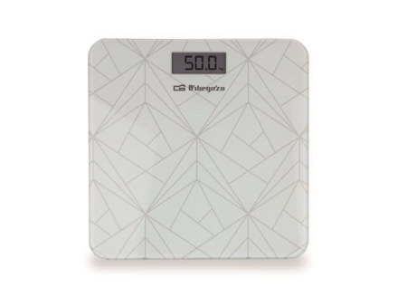 Báscula de Baño Orbegozo PB-2218 A/ Hasta 180kg/ Blanca