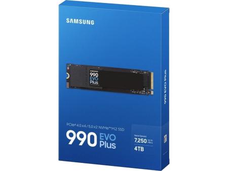 Disco SSD Samsung 990 EVO Plus 4TB/ M.2 2280 PCIe 5.0/ Compatible con PS5 y PC/ Full Capacity