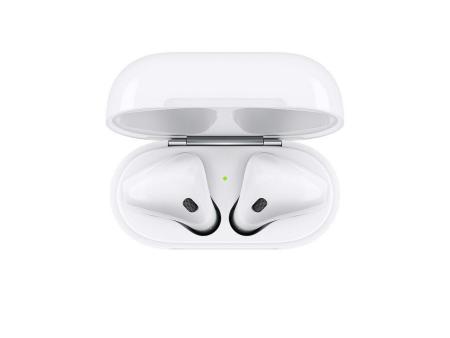 Auriculares Bluetooth Apple AirPods V2 con estuche de carga